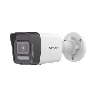 Bala IP 2 Megapixel / Lente 2.8 mm / Dual Light (30 mts IR + 20 mts Luz Blanca) / Micrófono Integrado / ACUSENSE Lite / Exterior IP67 / H.265+ / PoE / ONVIF