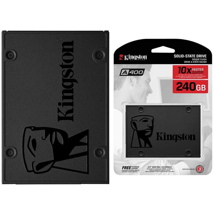 UNIDAD SSD 240GB KINGSTON SA400 SATA3 2.5/7 MM SA400S37/240G