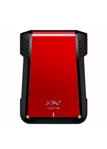 [ADAUSBXMEN3400BK] CASE HD 2.5 EXT ADATA ROJO USB 3.0 EX500 // ENCLOSURE ROJO XPG PARA DISCO DURO 2.5 O SSD 2.5 SIN TORNILLOS